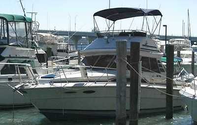 1988 Sea Ray 340 Sportfish Sedan bridge for sale
