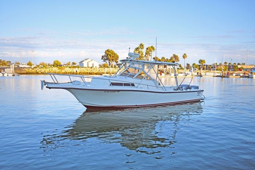 1989 Mako 260 Walkaround | Twin Yamaha 200s | Tandem Axle Galvanized Trailer