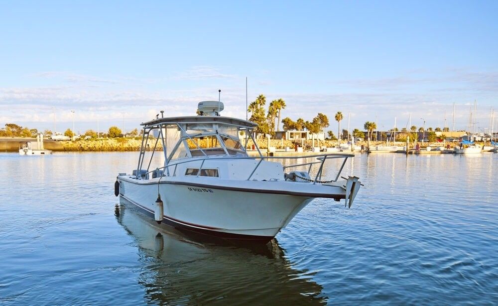 1989 Mako 260 Walkaround | Twin Yamaha 200s | Tandem Axle Galvanized Trailer