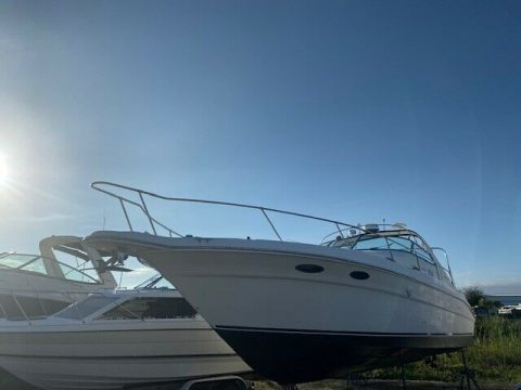 1996 Sea Ray 330 Sundancer Boat Mechanic Special Generator 7.4 Mercruiser Motors for sale