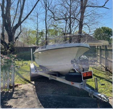 1987 Sea Ox 18’6″ Boat Located in Baton Rouge, LA – Has Trailer for sale