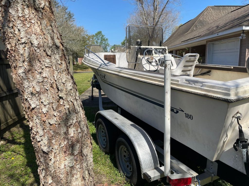 1987 Sea Ox 18’6″ Boat Located in Baton Rouge, LA – Has Trailer