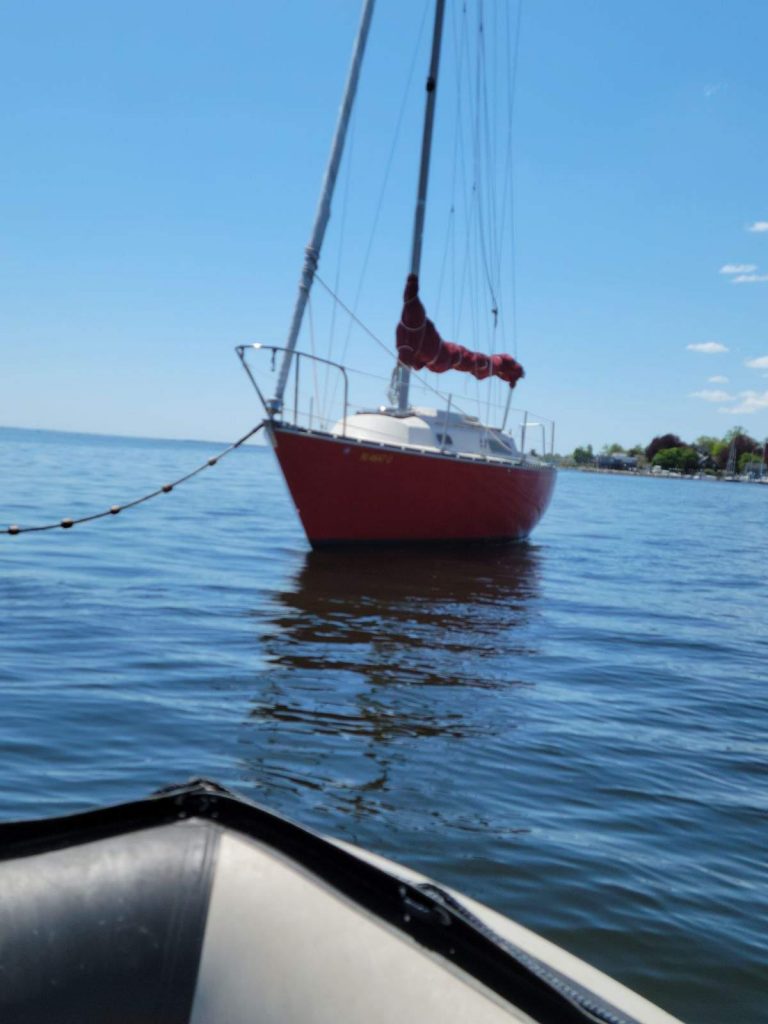 1977 C&C 26′ Sailboat Located in Warwick, RI – No Trailer