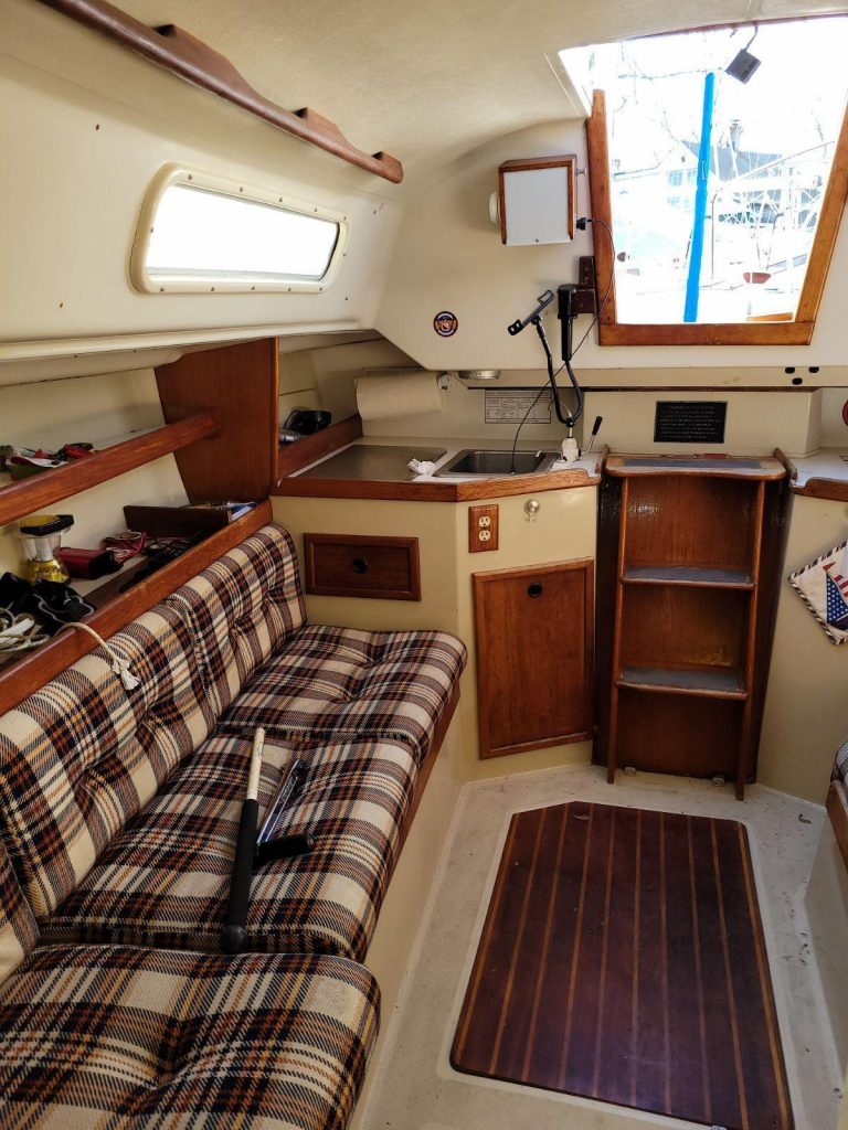 1977 C&C 26′ Sailboat Located in Warwick, RI – No Trailer
