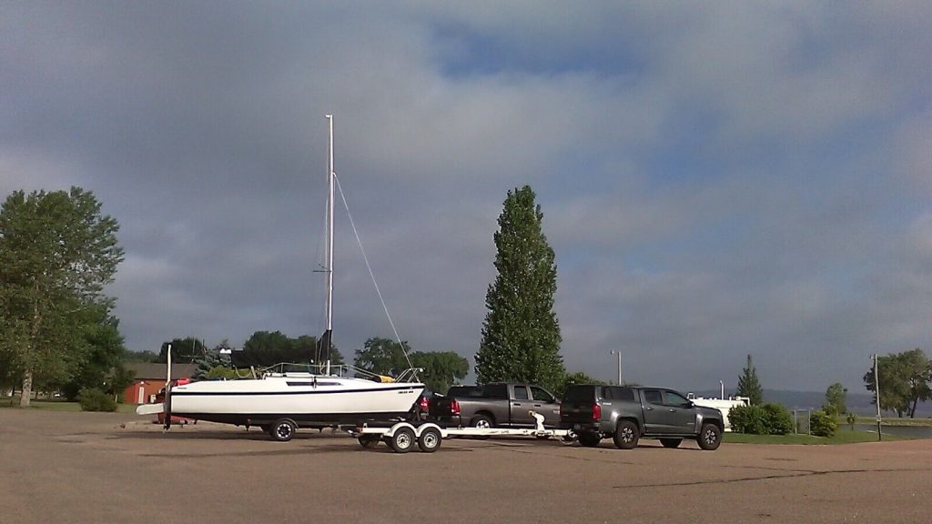 1990 Macgregor 26D Sailboat & Trailer