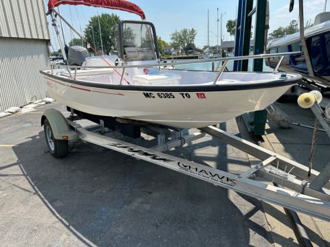 1996 Boston Whaler 13’ W/yamaha 4 Stroke &amp; Trailer for sale