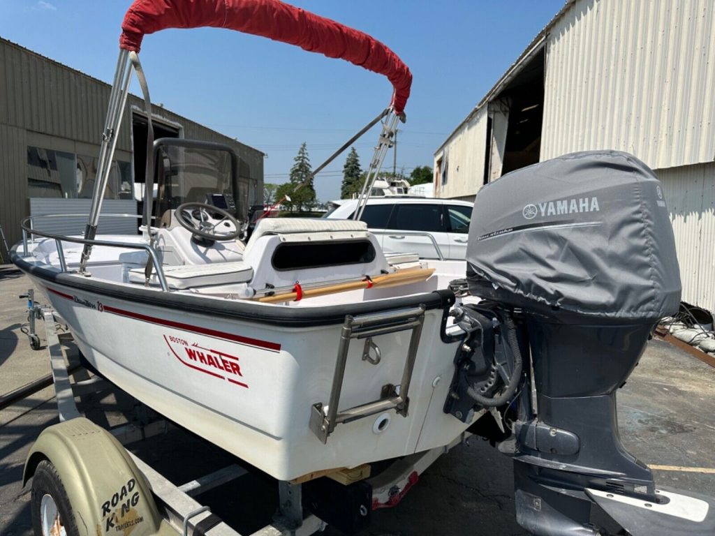 1996 Boston Whaler 13’ W/yamaha 4 Stroke & Trailer