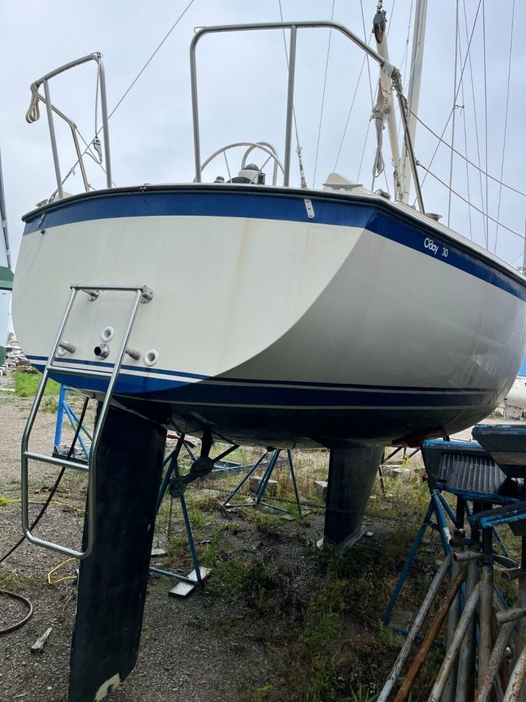1980 O’day 30′ Sailboat – Inboard Diesel Michigan