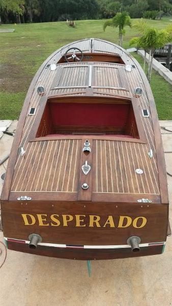 1935 Garwood Boat 25′ Antique Wooden Boat