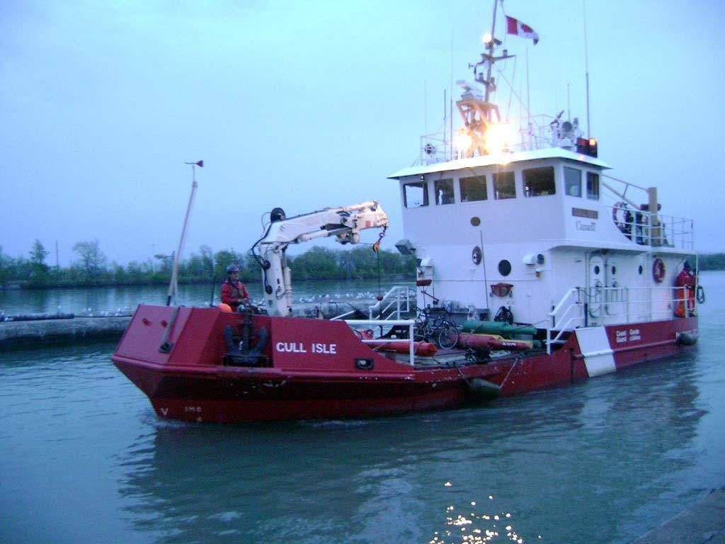 1980 19.05m x 6m x 1.35m Steel Ex CCG Buoy Tender