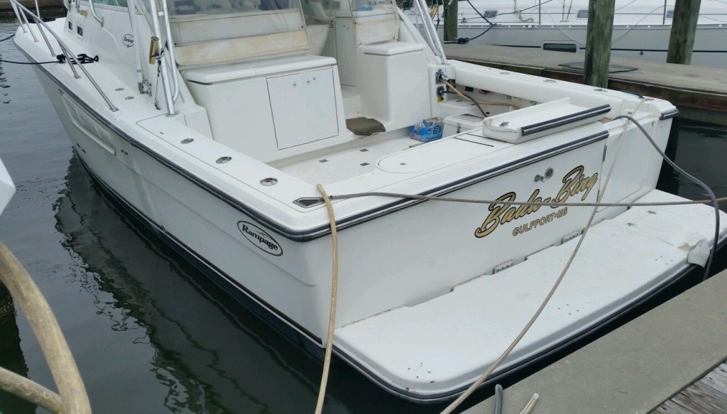 2001 Rampage 38 Express 465hp Yanmar diesels