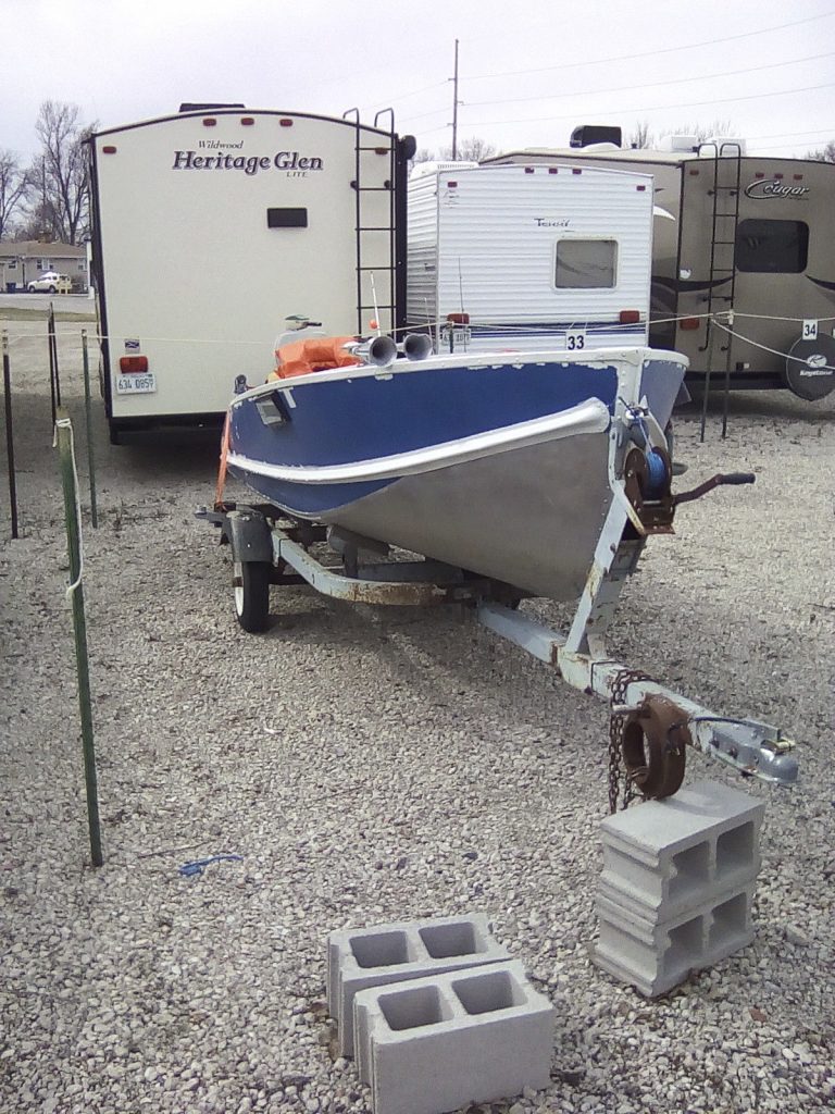 NICE 1985 Catalina Aluminum V Hull