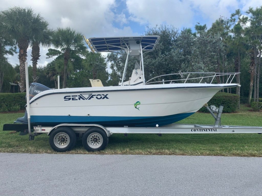 2001 Seafox 210 cc offshore