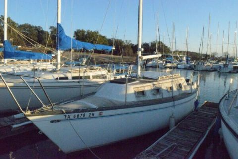 1982 Hunter Cherubini 25 Sailboat @ Lake Travis for sale