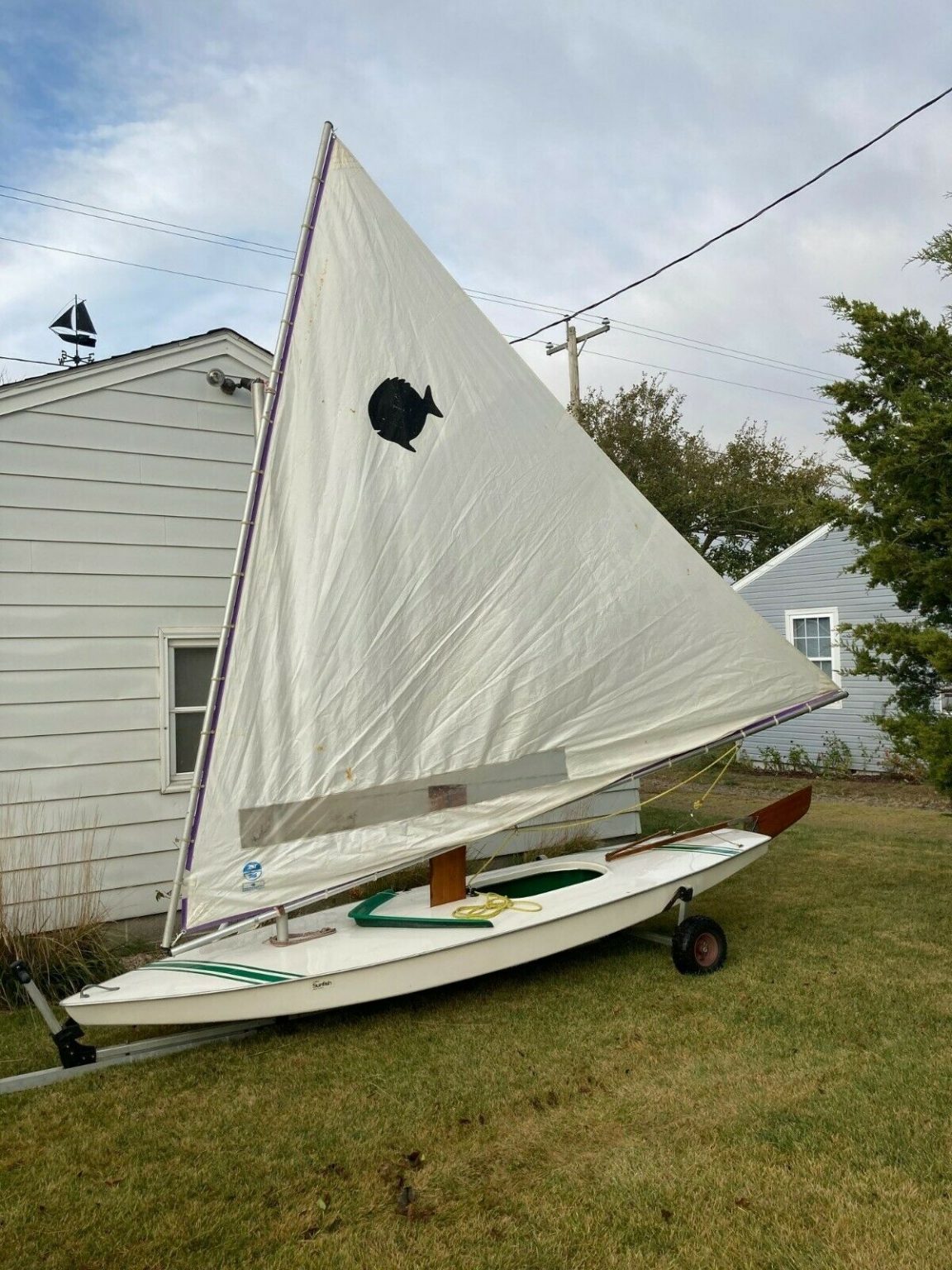 used sunfish sailboat for sale michigan