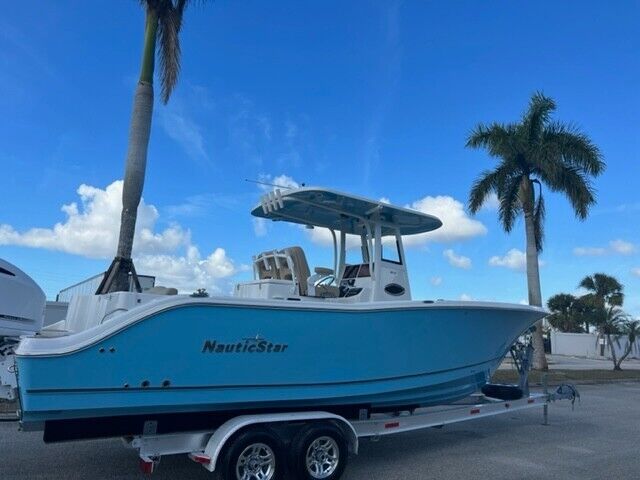 2020 Nautic Star 28XS Center Console Twin 300 Yamahas Power Pole 94 Hour Boat Wow