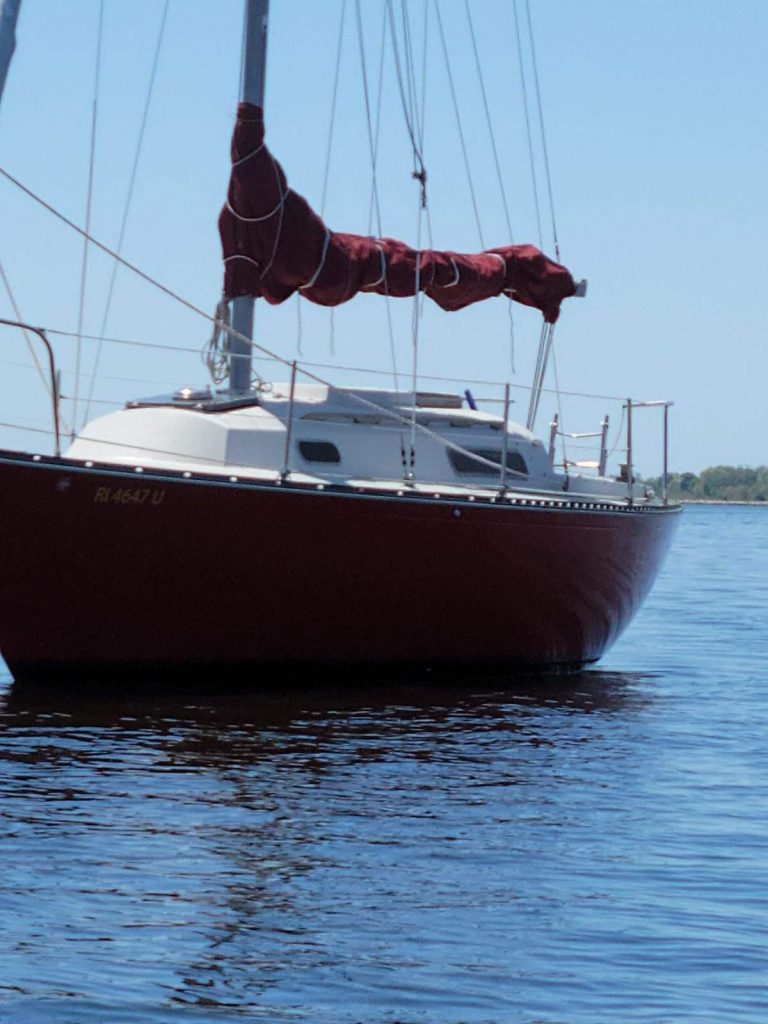 1977 C&C 26′ Sailboat Located in Warwick, RI – No Trailer